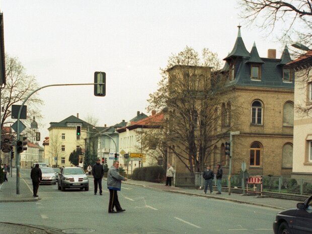Gesandtenabholung vom Neustädter Bahnhof