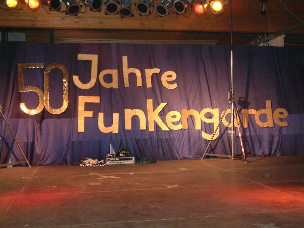 50 Jahre Duhlendorfer Funkengarde am Samstag, den 16.04.2005 in der Eislaufhalle Aldi Dom Galerie 2