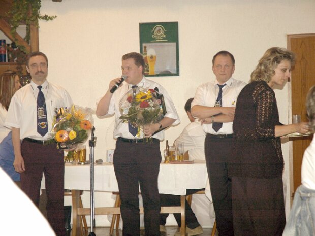 Jahreshauptversammlung am 12.06.2005 in Kospoda bei Onkel Alwin