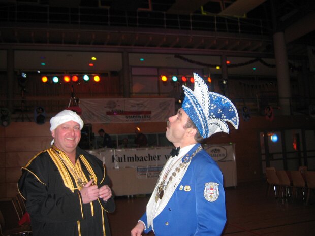 Auftakt der 4 tollen Tage am Samstag, den 05.02.2005 in der Sport- und Festhalle