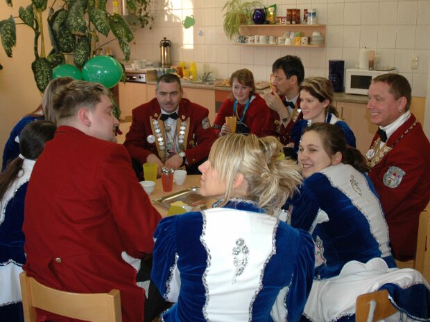 Besuch im Kindergarten "Kleine Strolche" am Rosenweg am Montag, den 27.02.2006