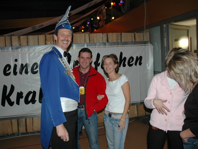 Karnevalseröffnung mit Prinzenpaarproklamation am Samstag, den 12.11.2005 in der Sport- und Festhalle