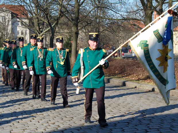 Gesandtenabholung vom Neustädter Bahnhof am Sonntag, den 18.02.2007