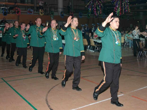 Karnevalseröffnung mit Prinzenpaarproklamation am Samstag, 11.11.2006 in der Sport- und Festhalle