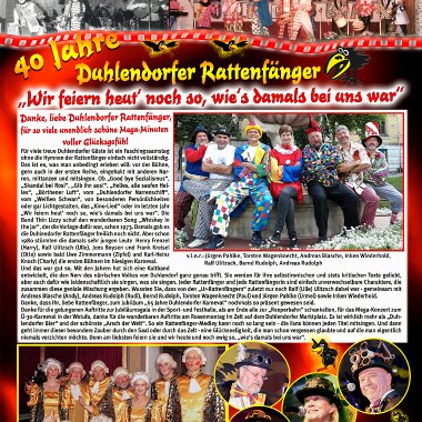 40 Jahre Duhlendorfer Rattenfänger