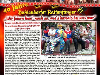 40 Jahre Duhlendorfer Rattenfänger