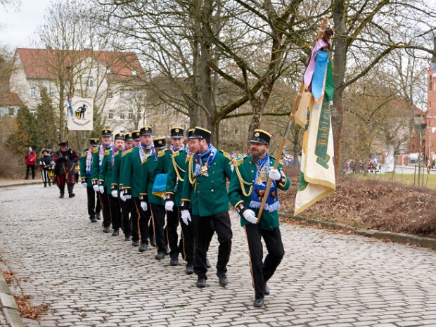 Gesandtenabholung und Fahnenweihe - Galerie 1