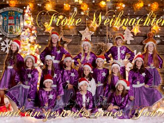 Traditionelle Weihnachtskarte