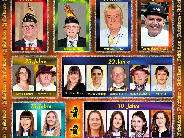 Jubiläen der 67. Session