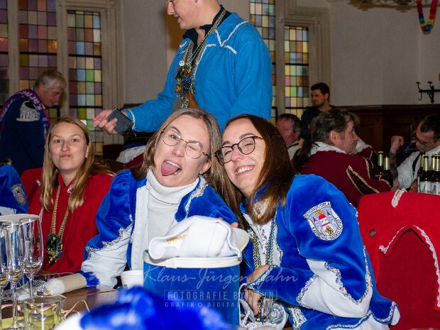 Traditionelle Rathaussitzung