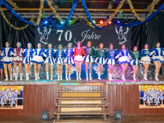 70 Jahre Duhlendorfer Funkengarde Hinweis: Das Jubiläum ist erst in der 71.Session