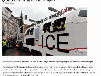 Die schönsten und kreativsten Teilnehmer zum größten Umzug in Thüringen